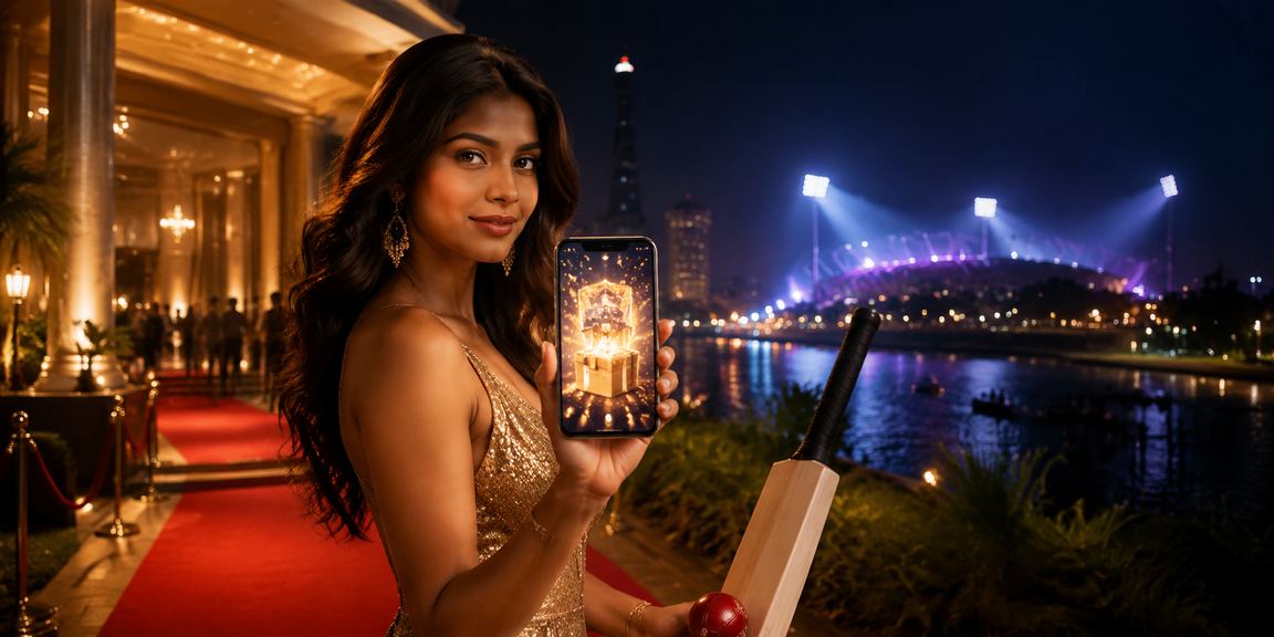 Indian player enjoying mobile slots and cricket betting in Delhi
